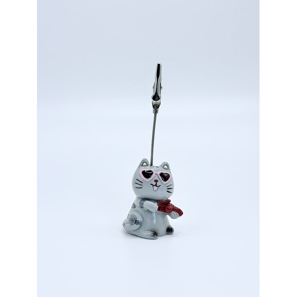 Kortholder - Kat med violin