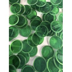 Lykkebrikker med magnetkant 17 mm