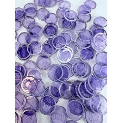 Lykkebrikker med magnetkant 17 mm