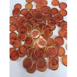 Lykkebrikker med magnetkant 17 mm