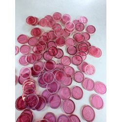 Lykkebrikker med magnetkant 17 mm