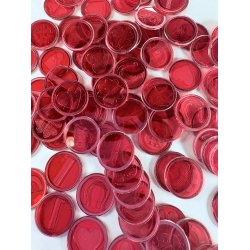 Lykkebrikker med magnetkant 17 mm